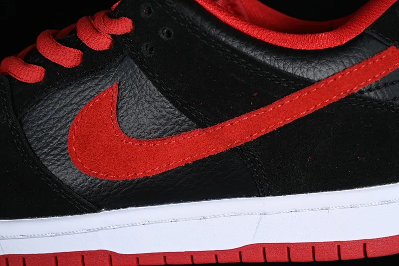 All categories Nk SB Dunk series Nk SB Dunk Low low-top sneakers Nk SB Dunk Low Pro black and red SB smashed backboard fashion casual sneakers 304292-039